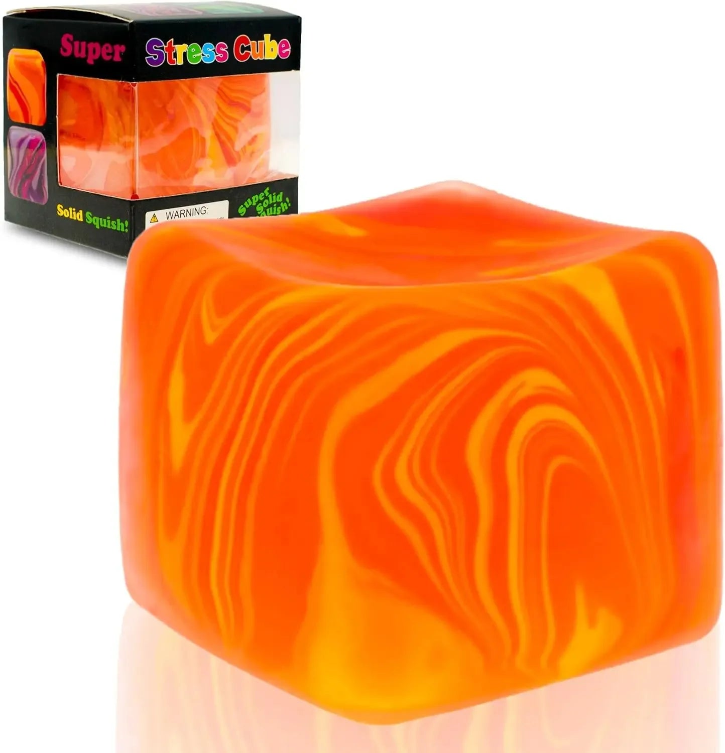 NeeDoh Nice Cube Desk Fidget Toy - Anti-Anxiety Stress Reliever