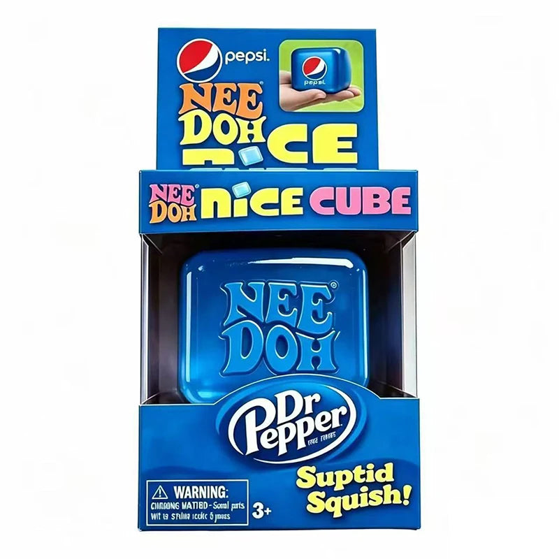 NeeDoh Nice Cube Summer Sensory Fidget Toy - Stress Relief