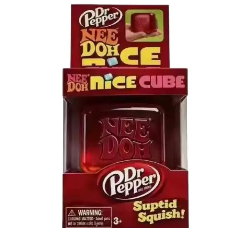 Needoh Nice Cube Sensory Stress Reliever Fidget Tool for Anxiety & Focus Desk Sensory Cube for Adults & Kids