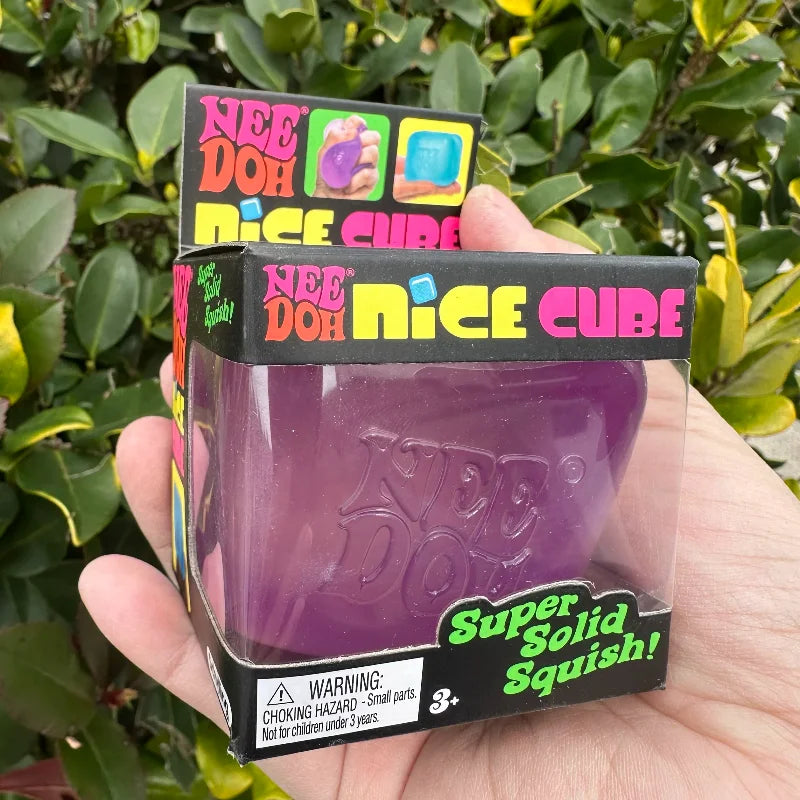 NeeDoh Nice Cube Sensory Stress Reliever Fidget Toy for Kids & Adults