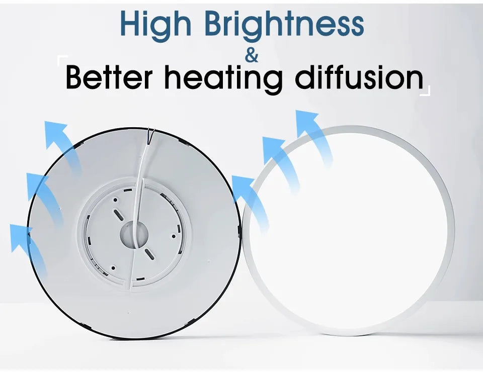 0.9inch Smart lamp Led ceiling lamp APP/ Remote Control Dimmable Indoor lighting for living room led lights for room Bedroom