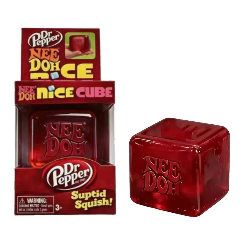 NeeDoh Nice Cube Desk Fidget Toy - Anti-Anxiety Stress Reliever