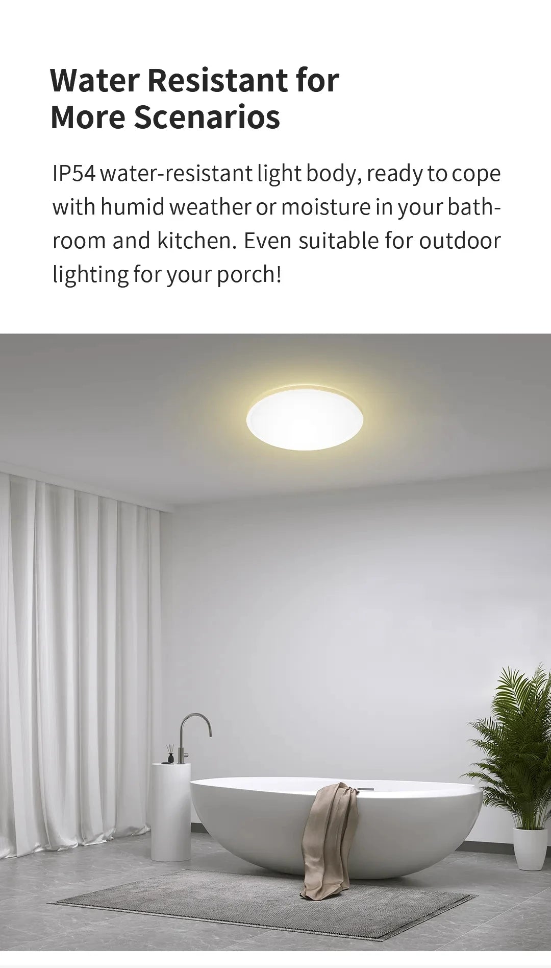(Global Version) YEELIGHT Smart LED Ceiling Light RGB Slim Wifi Connection 2700-6500K Dimmable Smart Voice Control For Mi Home
