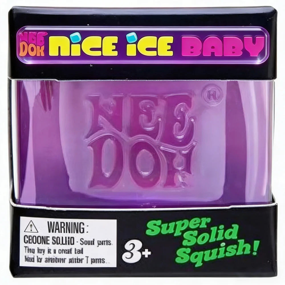NeeDoh Nice Cube Sensory Stress Reliever Fidget Toy for Kids & Adults