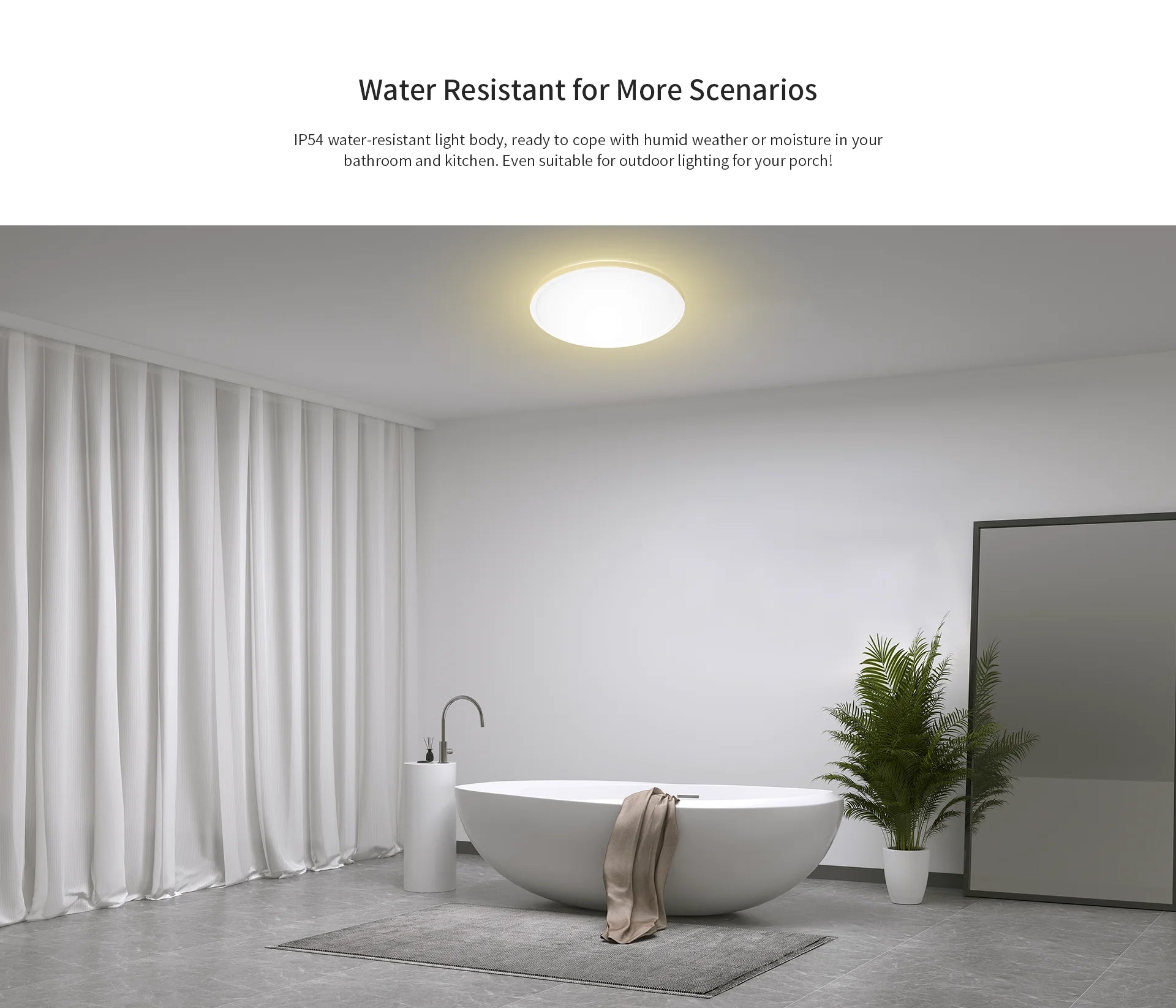 (Global Version) YEELIGHT Smart LED Ceiling Light RGB Slim Wifi Connection 2700-6500K Dimmable Smart Voice Control For Mi Home