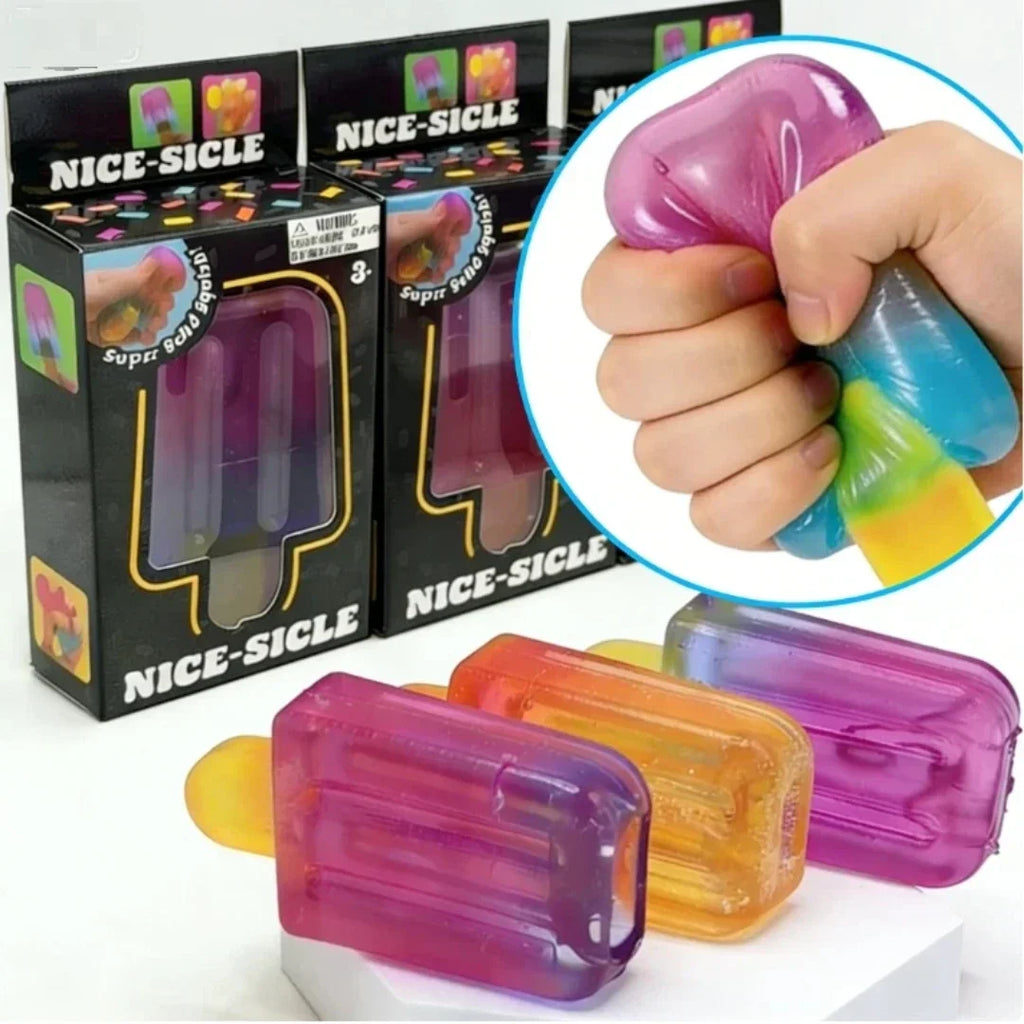 NeeDoh Nice Cube Desk Fidget Toy - Anti-Anxiety Stress Reliever