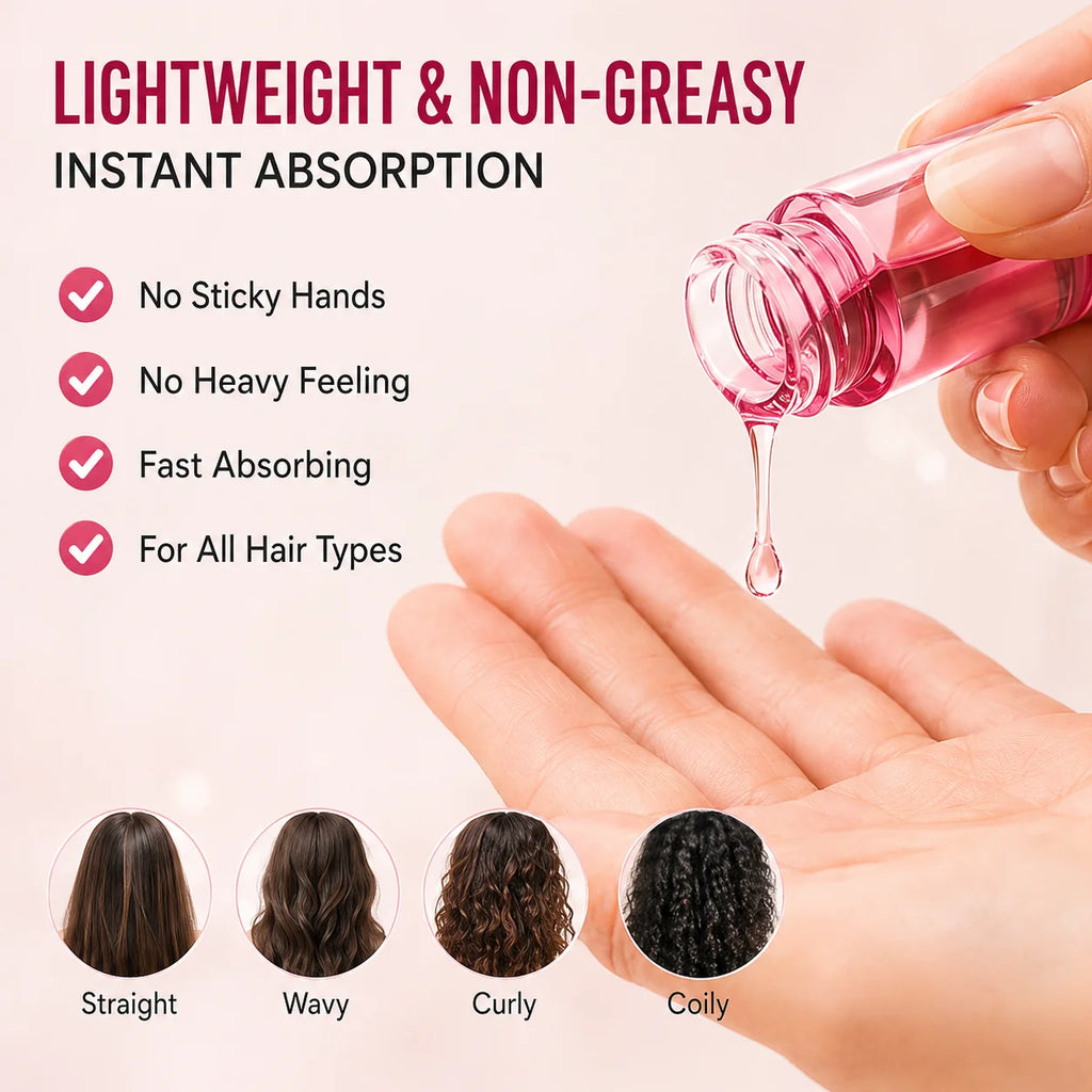 Hair Perfume Oil,40 Mini Bottles Capsules with 10 Scents,2-in-1 Leave-In Hair Serum,for Frizzy,Dry & Damaged Hair Long-Lasting