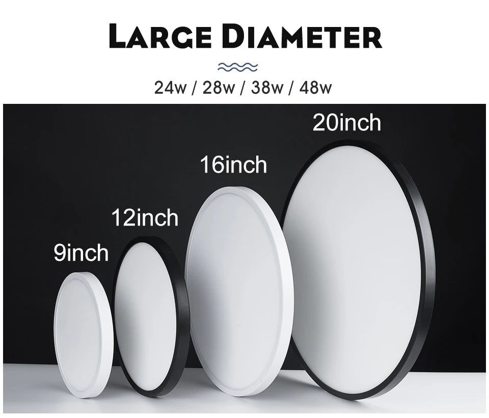 0.9inch Smart lamp Led ceiling lamp APP/ Remote Control Dimmable Indoor lighting for living room led lights for room Bedroom