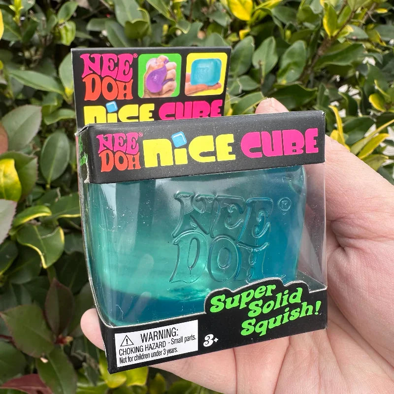 NeeDoh Nice Cube Sensory Stress Reliever Fidget Toy for Kids & Adults