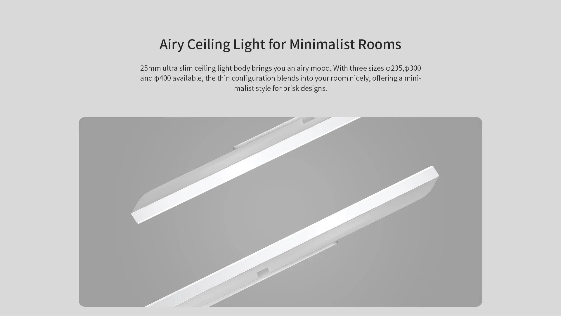 (Global Version) YEELIGHT Smart LED Ceiling Light RGB Slim Wifi Connection 2700-6500K Dimmable Smart Voice Control For Mi Home