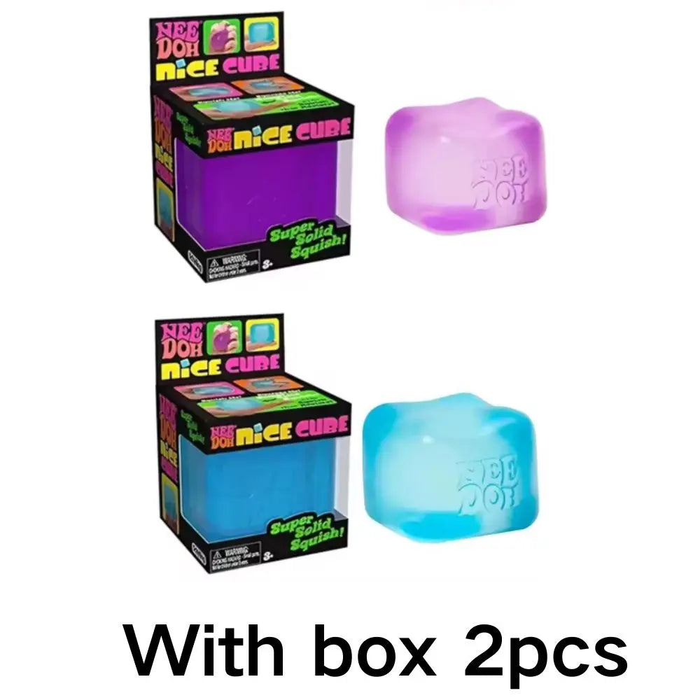 NeeDoh Nice Cube Sensory Stress Reliever Fidget Toy for Kids & Adults