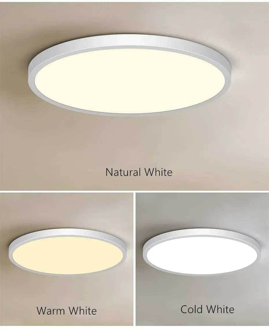 0.9 Inch Ultra-thin Smart Home LED Ceiling Light 38W 28W 24W APP/Remote Control Dimmable Room Decoration Bedroom Living Room