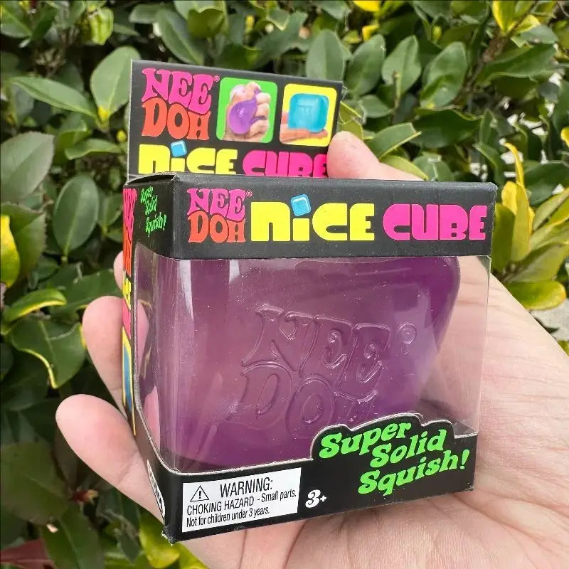 Needoh  Nice Cube Sensory Stress Reliever Fidget Tool for Anxiety & Focus Desk Sensory Cube for Adults & Kids