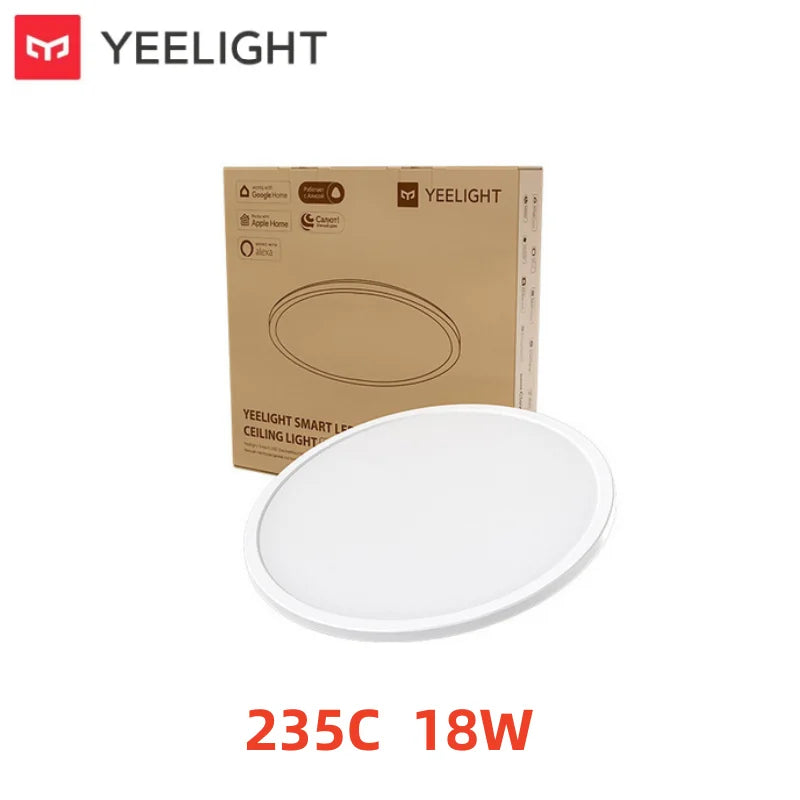 (Global Version) YEELIGHT Smart LED Ceiling Light RGB Slim Wifi Connection 2700-6500K Dimmable Smart Voice Control For Mi Home