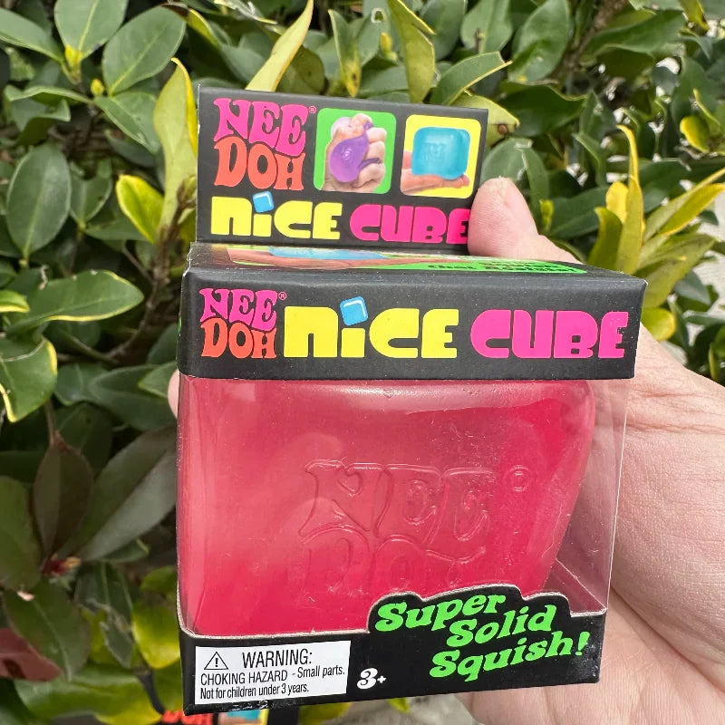 NeeDoh Nice Cube Sensory Stress Reliever Fidget Toy for Kids & Adults